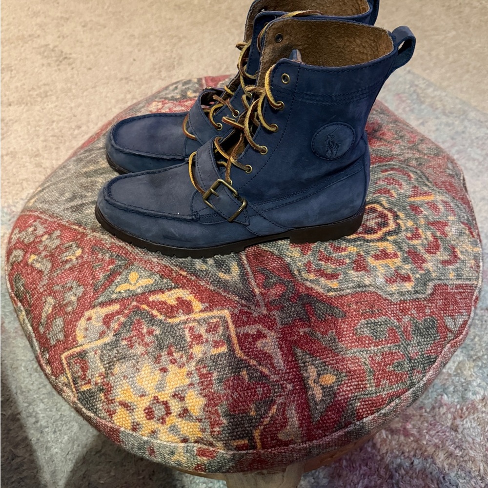 Polo Ralph Lauren Men's Blue Boots